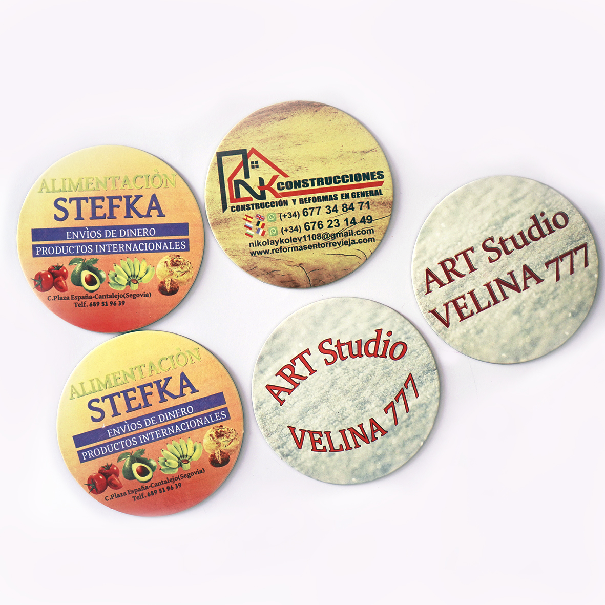 Posavasos antideslizantes para tazas con logo,texto o foto (3)