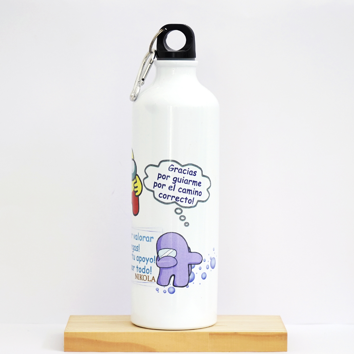 botella de agua personalizada con foto y texto (2)